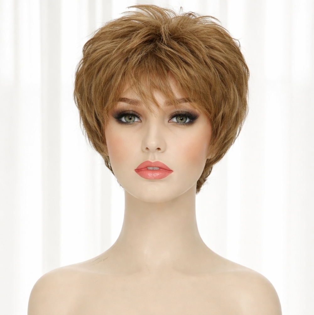 Elegant Chestnut Brown Human Hair